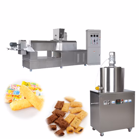 Linha de produção de alimentos com núcleo de maquinário de lanches de alta capacidade